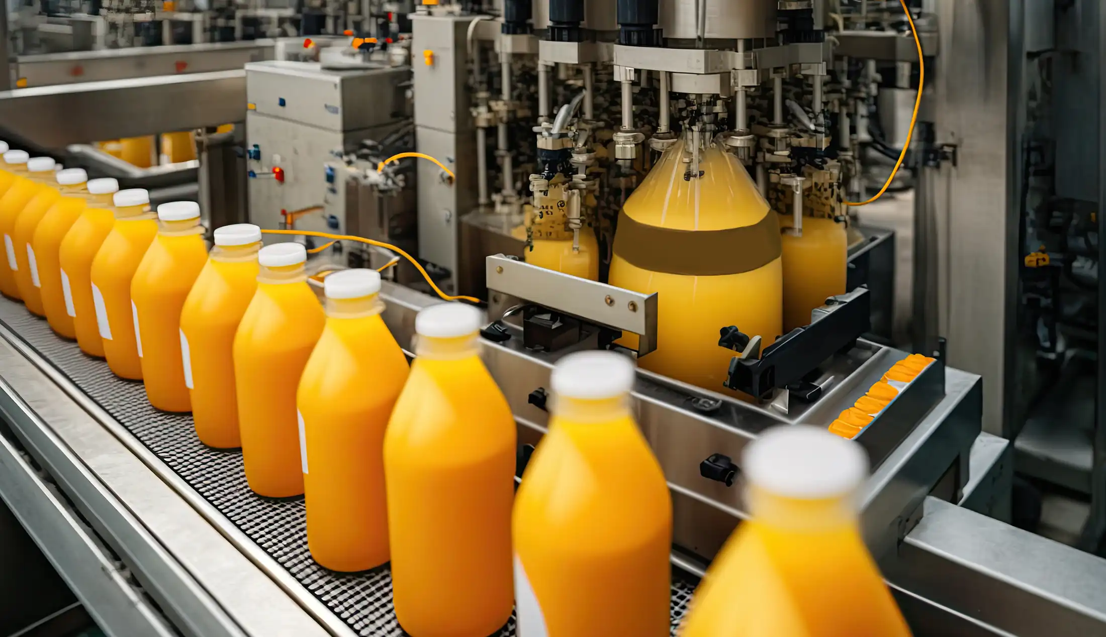 beverage factory operates a production line